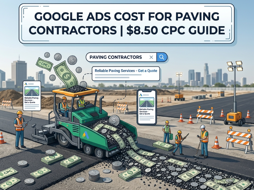 Google Ads Cost for Paving Contractors | $8.50 CPC Guide