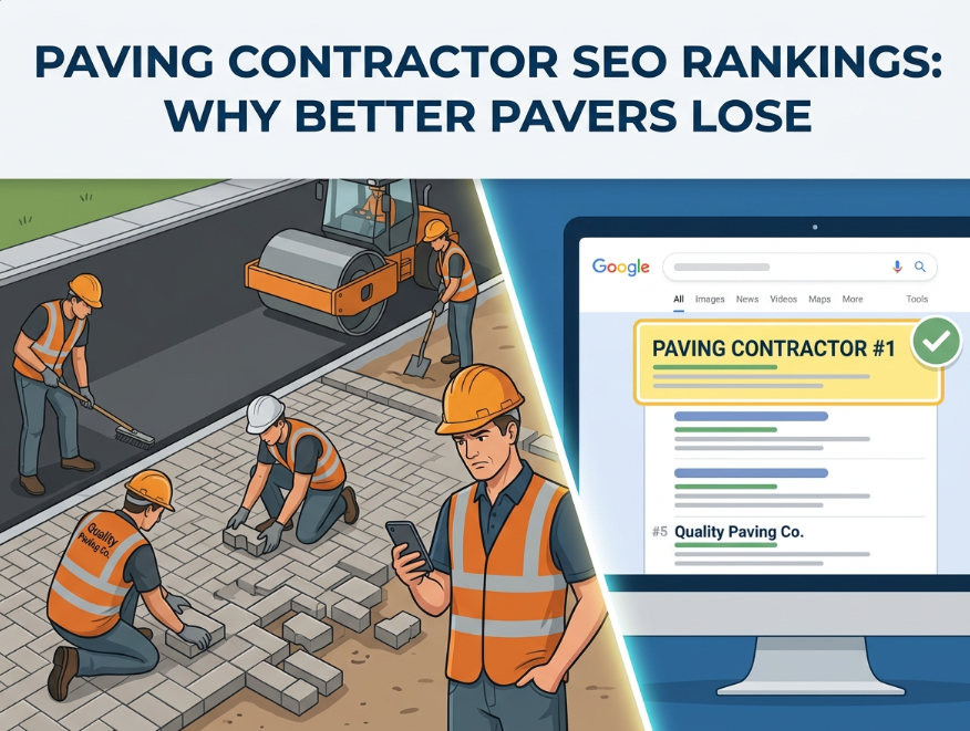 Paving Contractor SEO Rankings: Why Better Pavers Lose